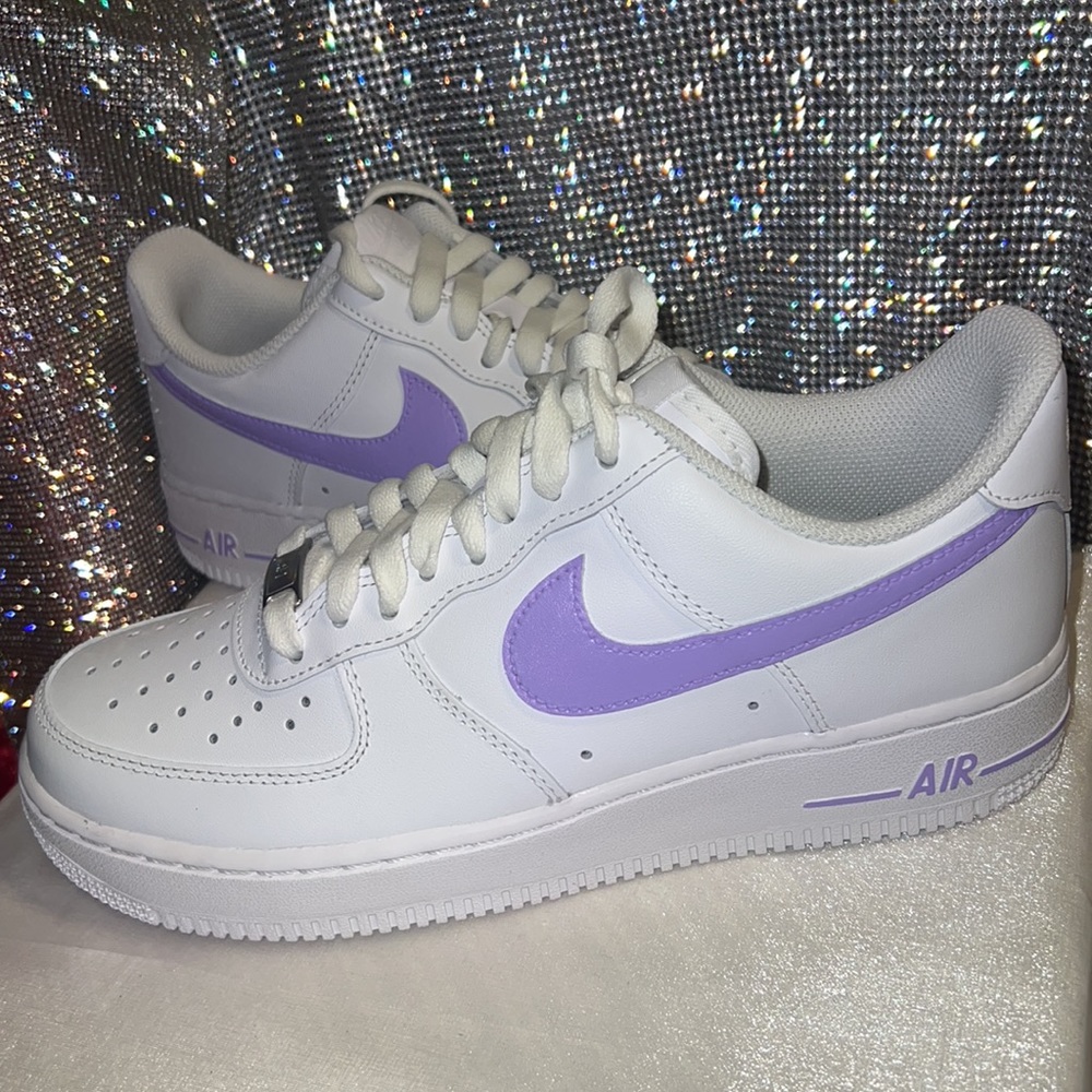 Custom Purple Air Force 1